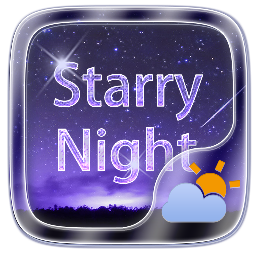 Starry Night GO Weather Widget