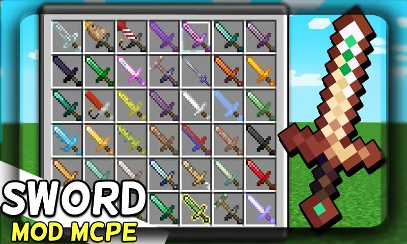 Download Sword Add-on for Minecraft PE android on PC