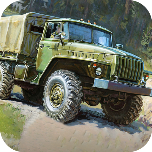 Russian Truck Drive Army Truck
