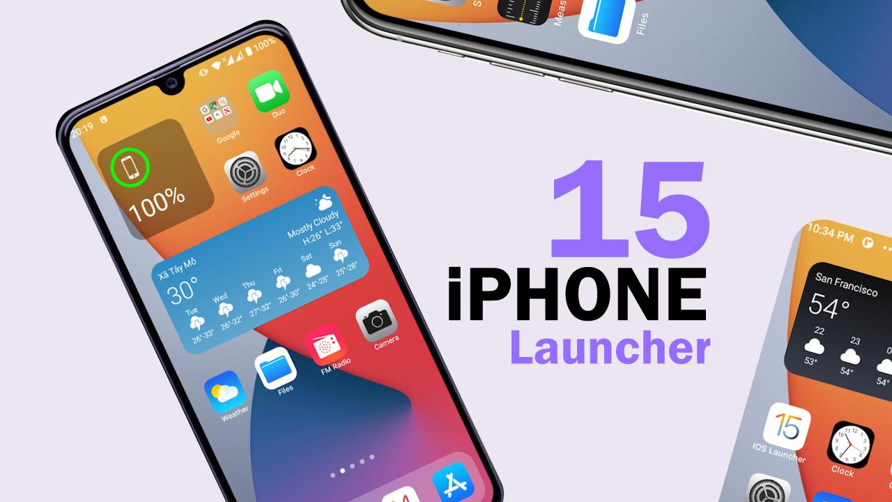 Скачать iOS Launcher- iPhone 15 Theme на ПК | Официальный представитель GameLoop