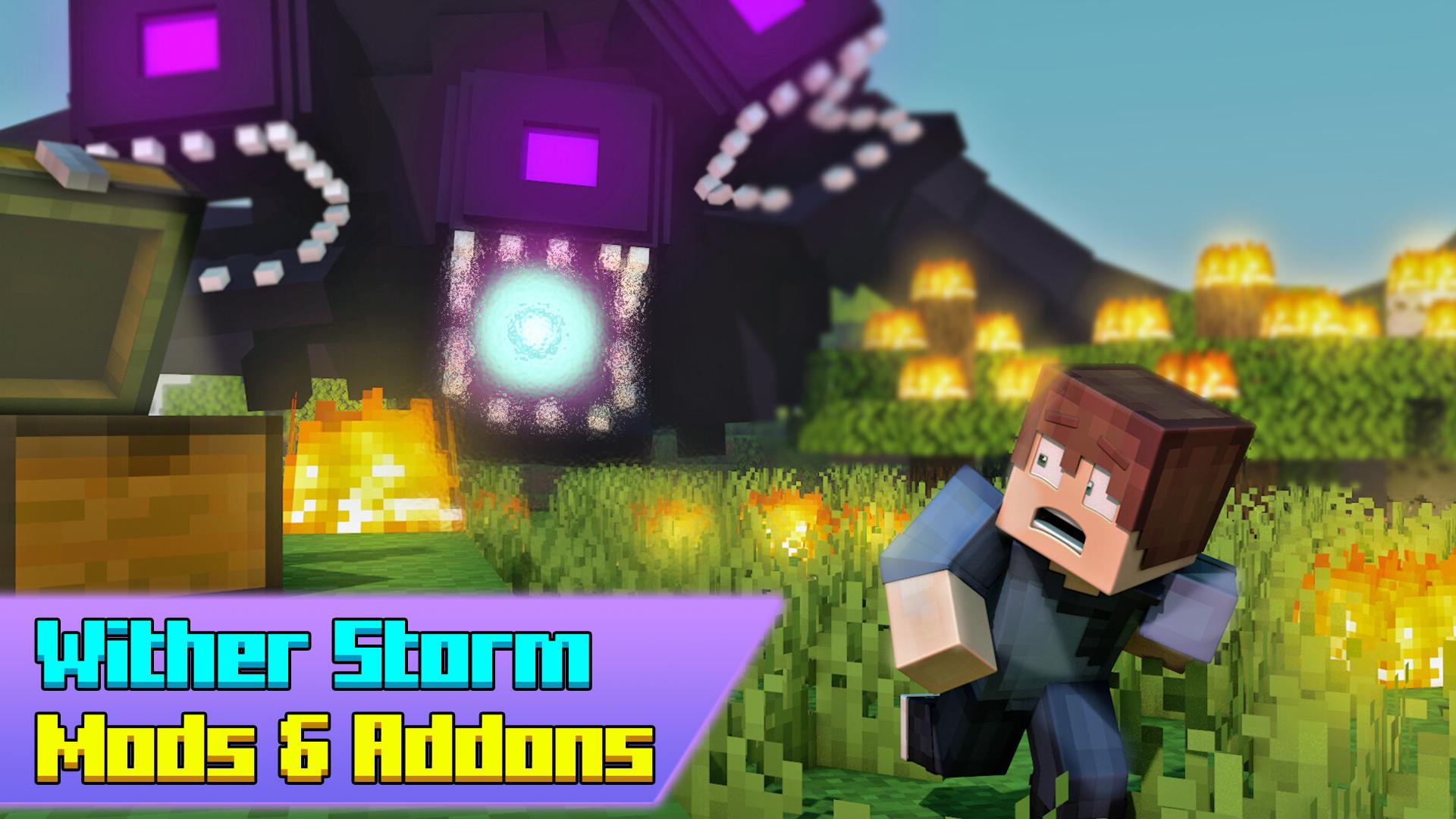 Download Mod Wither Storm for Minecraft android on PC