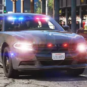 Simulador de carro de polícia
