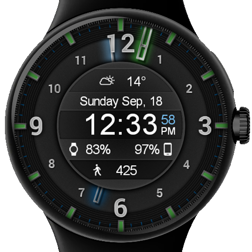 Galaxy Glow HD Watch Face