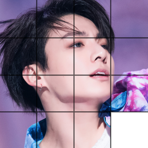 Jungkook Slide Puzzle Game