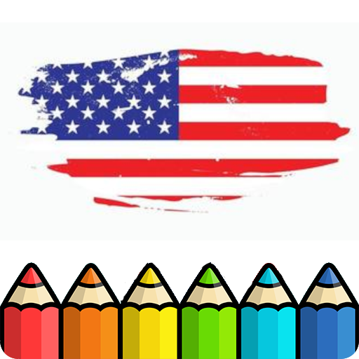 world flag coloring game