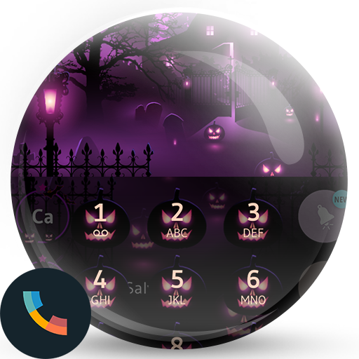 Theme Dialer Halloween Pink