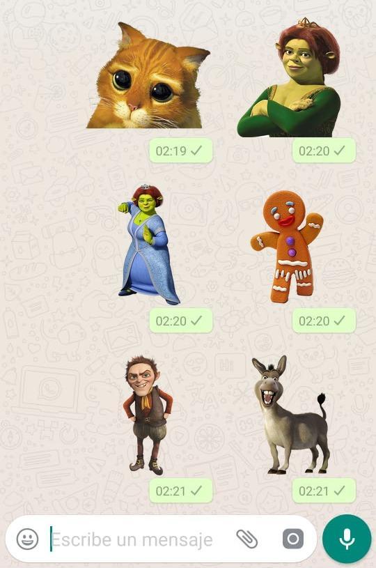 Burro (Shrek) - Stickers for WhatsApp