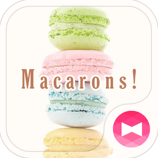 Sweet Wallpaper-Macarons!-