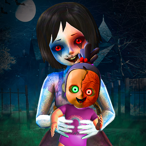 The Baby in Scary House Game