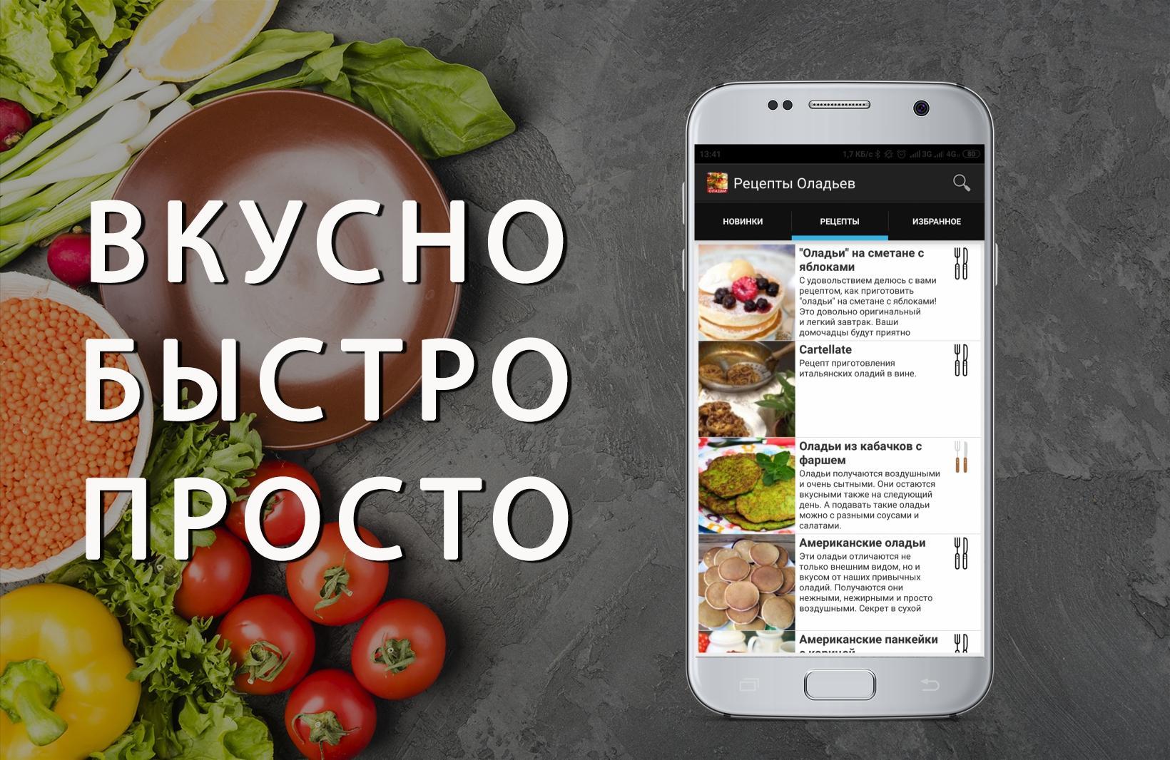 Download Рецепты Оладьев рецепты с фото android on PC