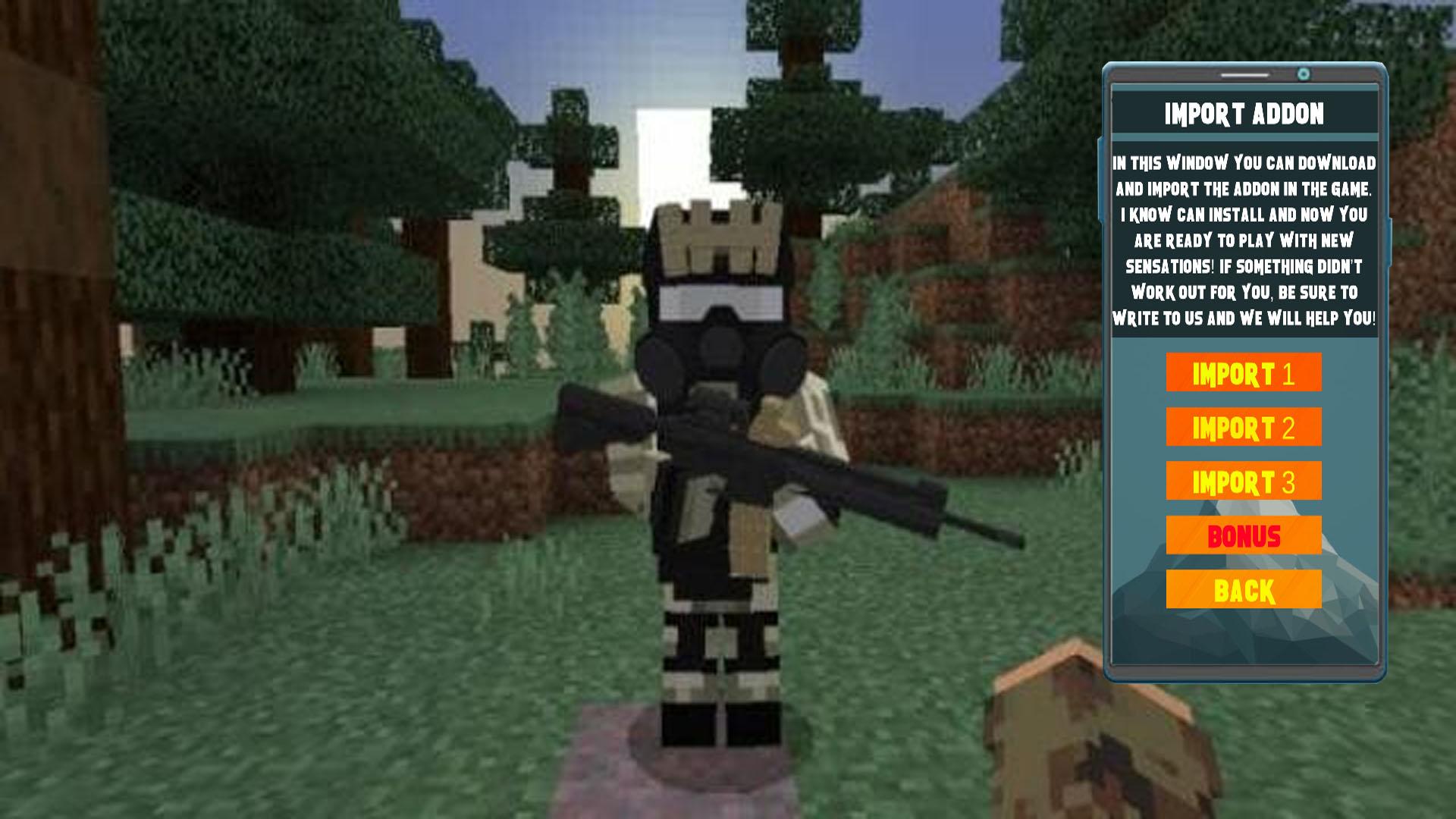 Download Military for Minecraft android on PC