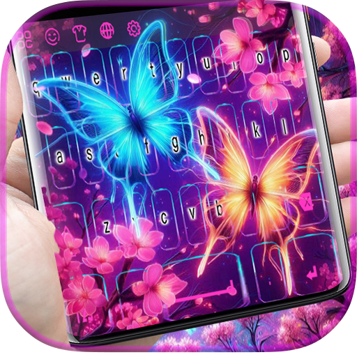 Sakura Butterfly Keyboard