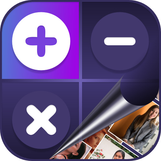 Calculator photo vault