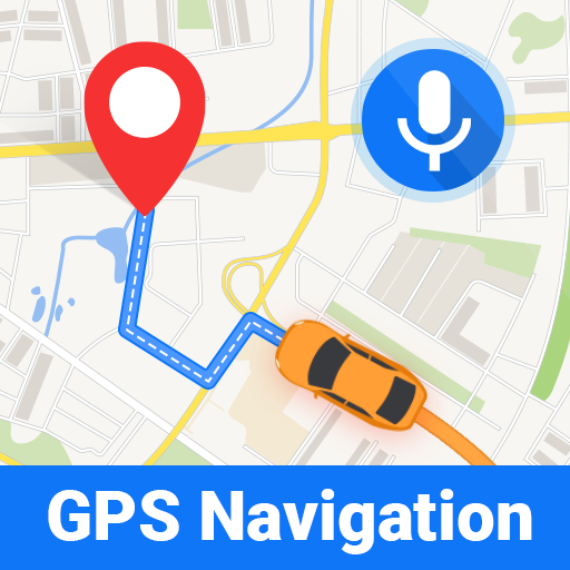 GPS पथ प्रदर्शन नक्शा दिशाओं