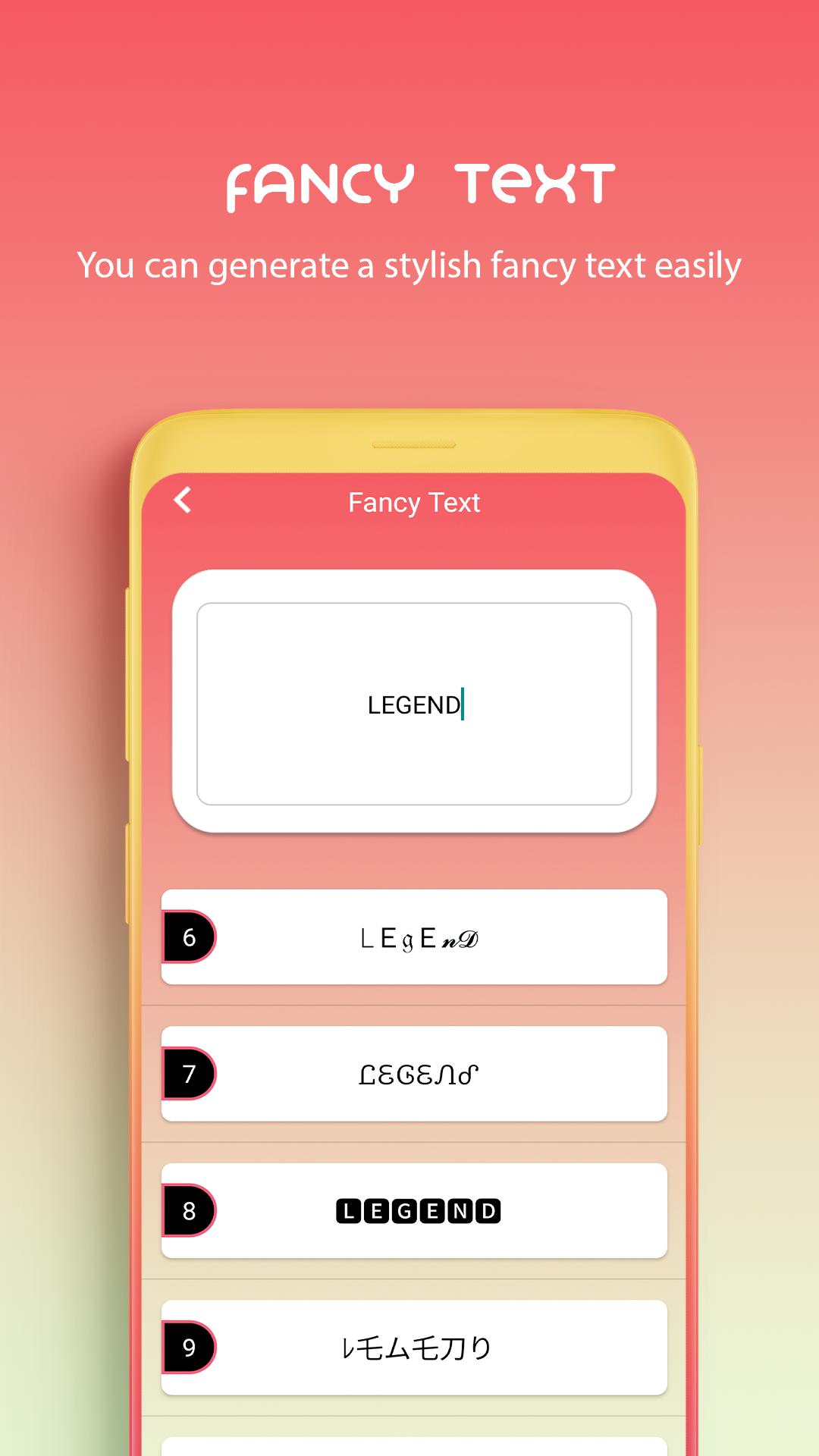 Скачать Stylish Nickname - Fancy Text на ПК | Официальный представитель  GameLoop