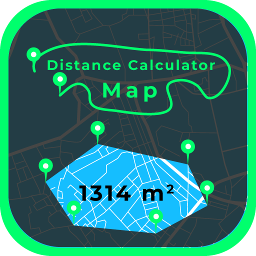 Distance Calculator Map Land M