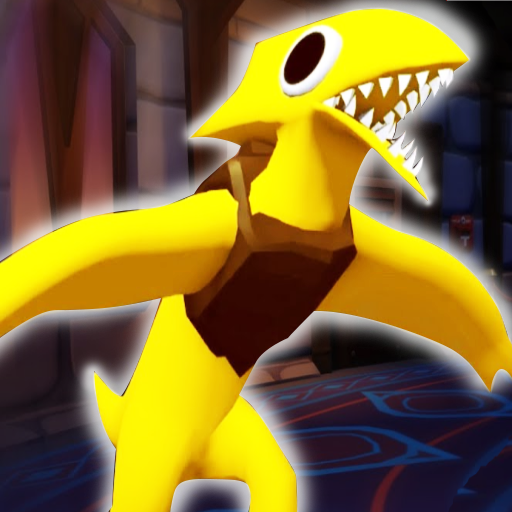 Rainbow Friends Yellow Cyan 2