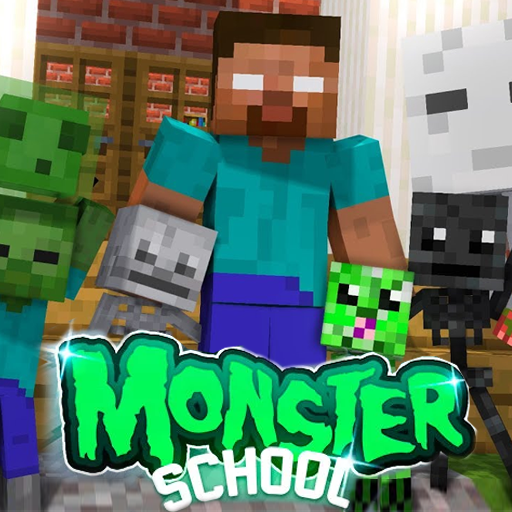 Monster School Map For MCPE