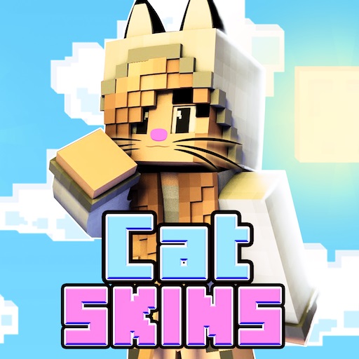 Cute Cat Skin For Minecraft PE