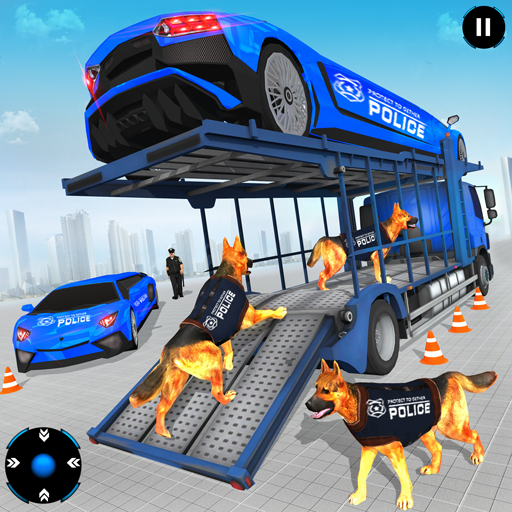 US Police Multi Level Transporter Truck Games