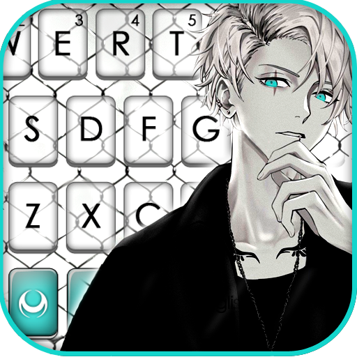 Tema Keyboard Cool Anime Boy