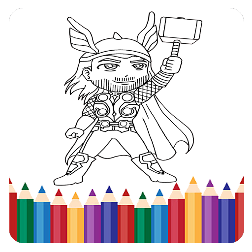 Coloring Superhero