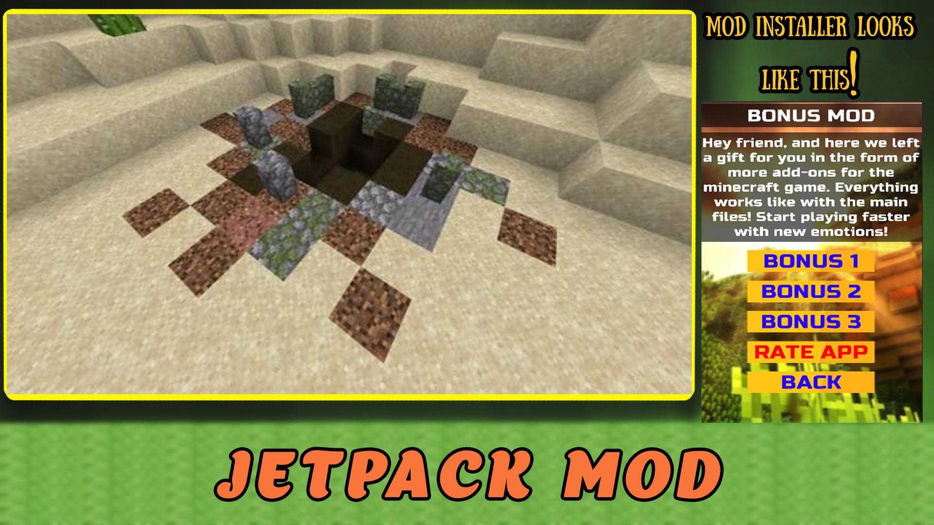 Download Jetpack Mod for Minecraft android on PC