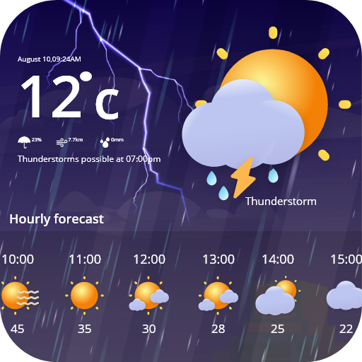 weather app : weather forecast