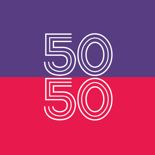 50-50