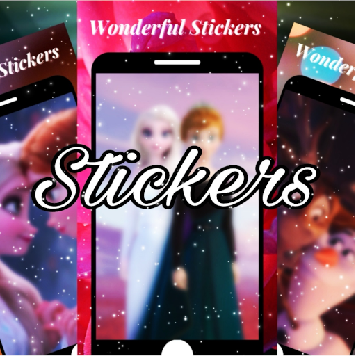3D Frozen Stickers for Whats