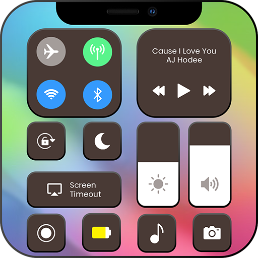 Control Center  look ios 14 for andorid