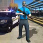 Miami Super Crime Police rope hero gangster city