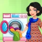 Laundry Rush Washing Shop Game