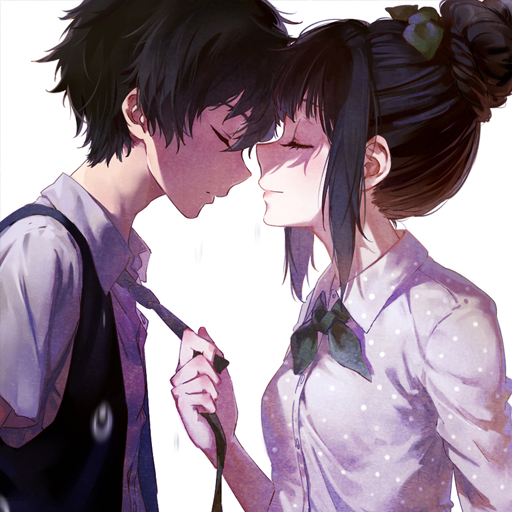 Romantic Anime Couple Wallpape