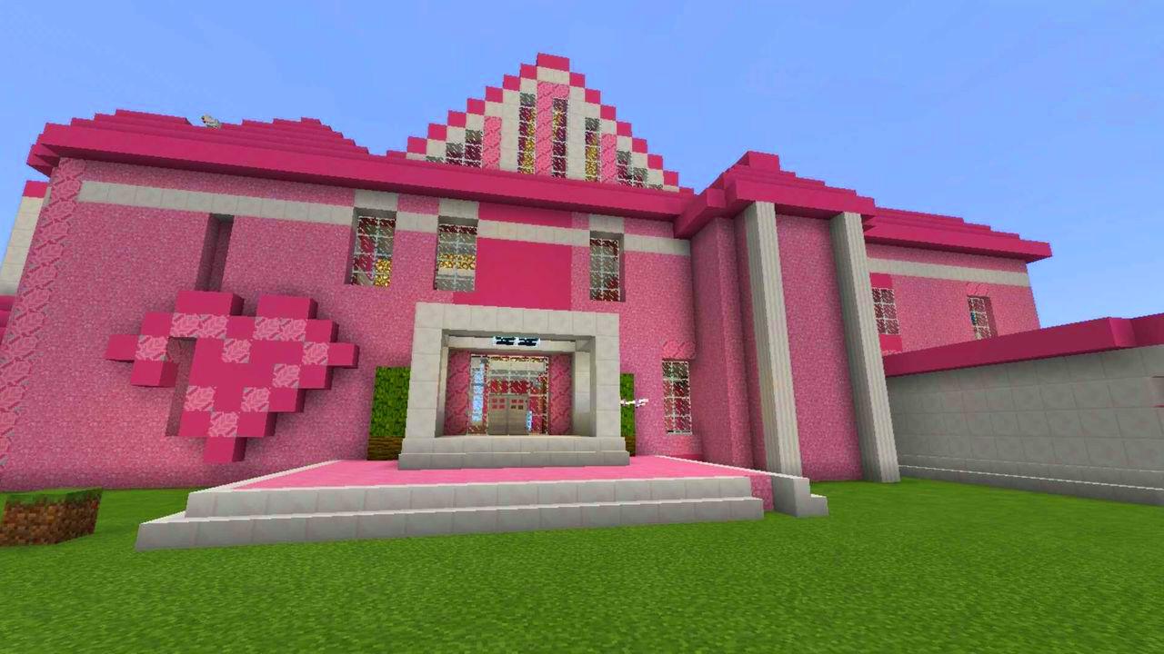 minecraft mansion inside pe
