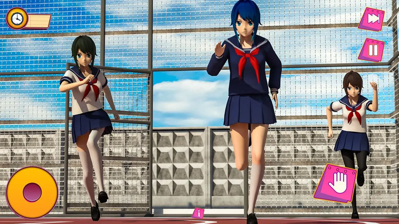 Anime High School Girl Life 3D – Apps no Google Play