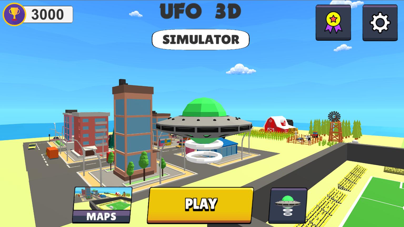 Скачать UFO SIMULATOR 3D на ПК | Официальный представитель GameLoop