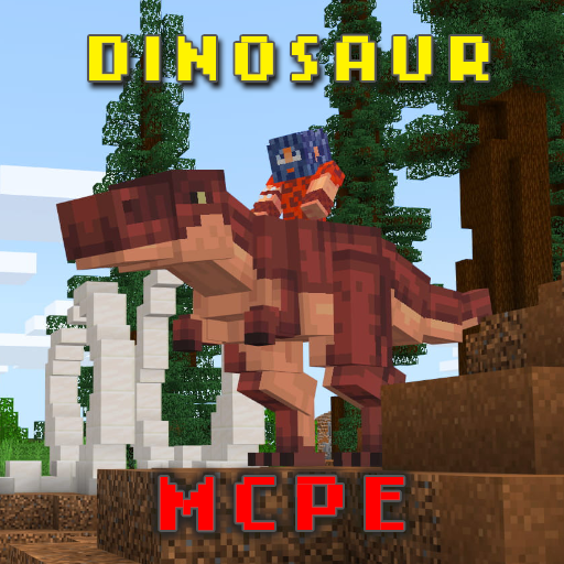 MCPE Dinosaurs Mod Jurassic