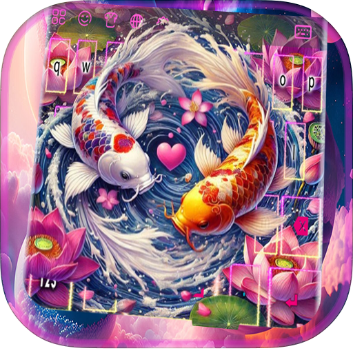 Koi Fish Wallpaper & Keyboard