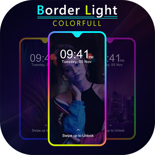 Border Light : Edge Live Wallp