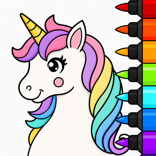Buku Mewarnai Unicorn Anak