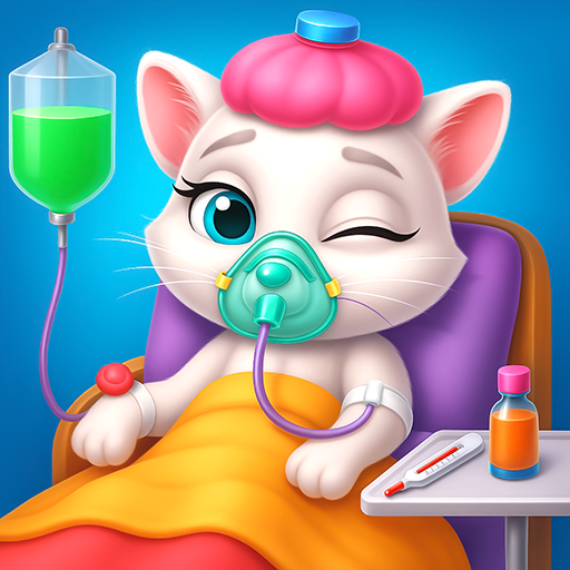 Kitty Cat Surgery Doctor Game