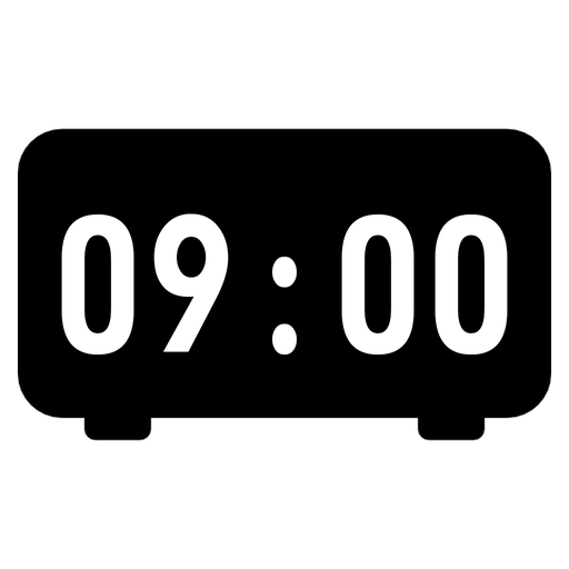 Simple Screensaver Clock
