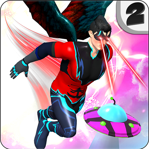 Speedster Flash Flying Hero: F