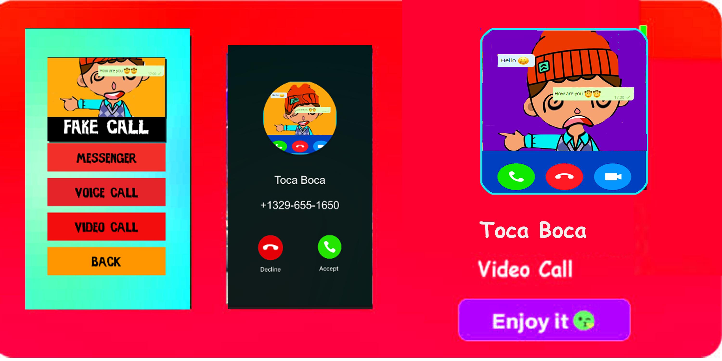 Toca Boca Fake Video Call for Android - Download