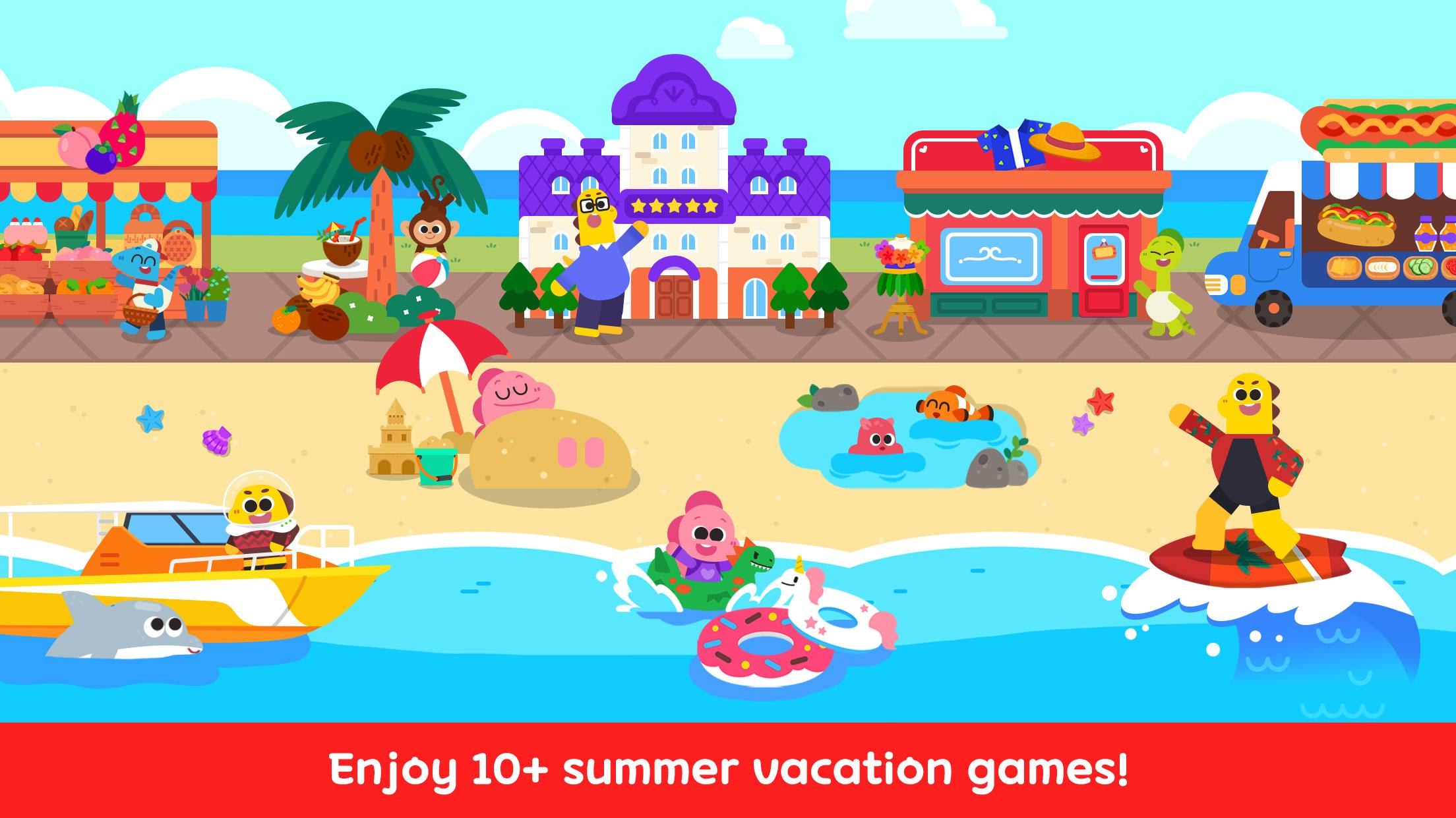 Download Cocobi Summer Vacation - Kids android on PC