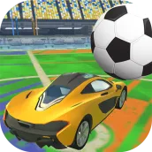 スポーツカー サッカー トーナメント 3D -サッカーゲーム