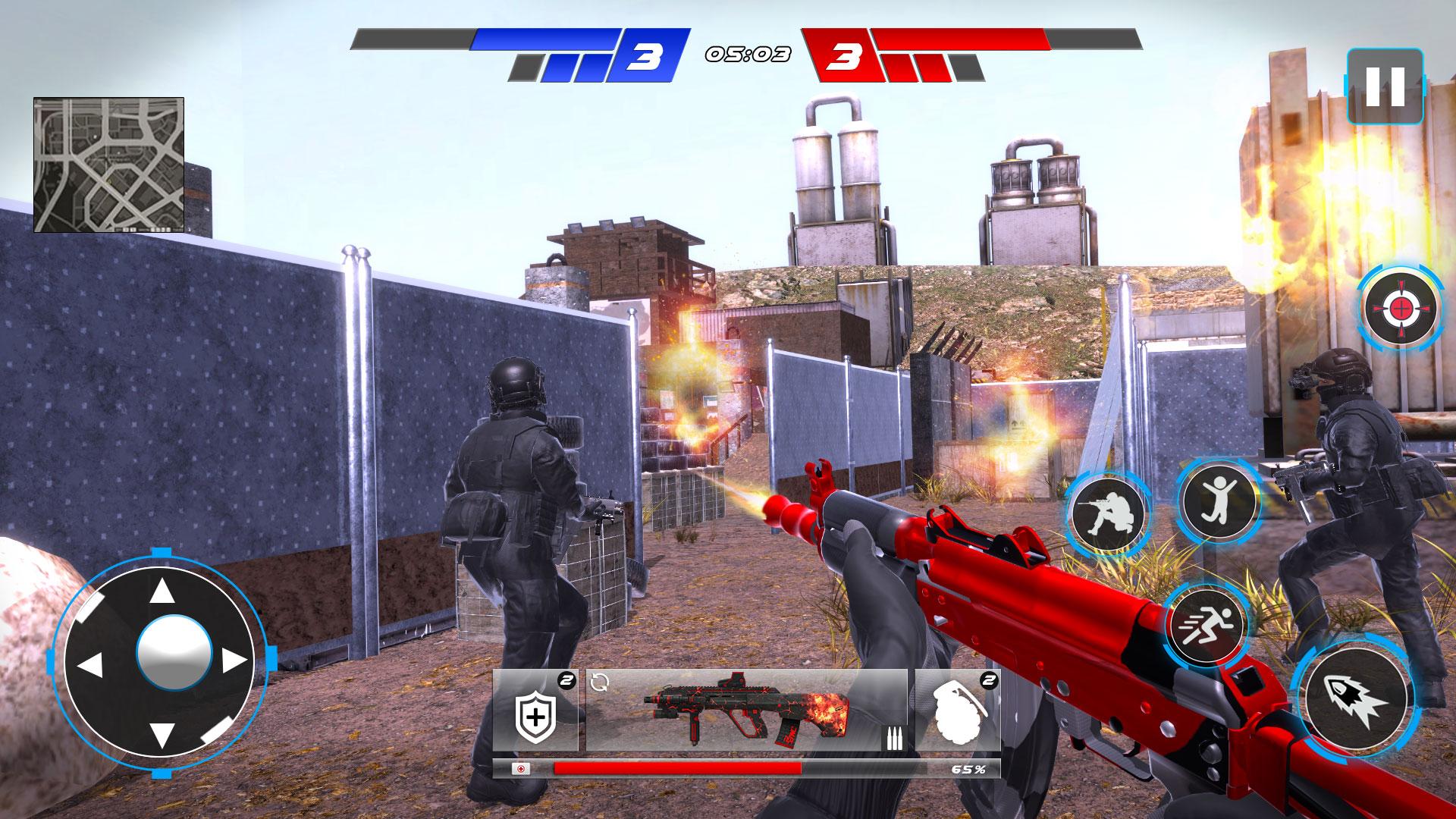 Critical Fire Strike Gun Games Game for Android - Download