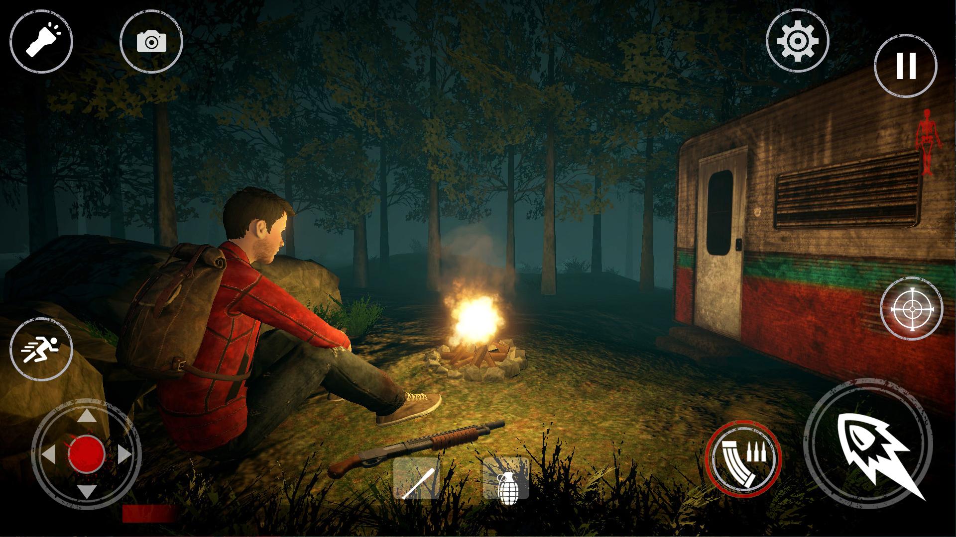 Horror Game : Scary Survival Evil Escape Game & head mod forest