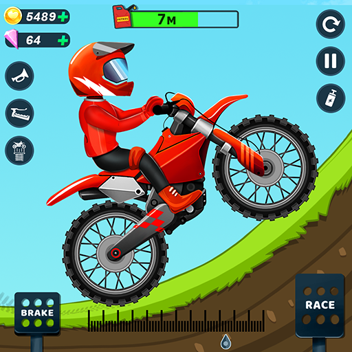 男孩自行車比賽-摩托車遊戲